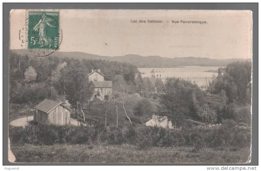 C - CARTE POSTALE - 58 - MONTCHAUSSE LES SETTONS - LE LAC - - Montsauche Les Settons