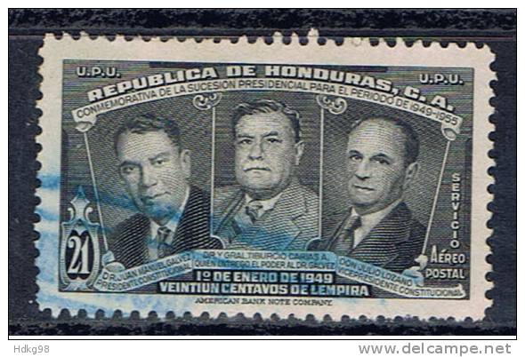 HN+ Honduras 1949 Mi 446 Porträtmarke - Honduras