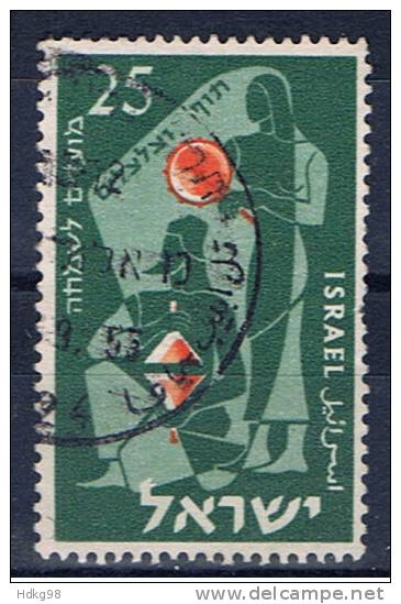 IL+ Israel 1955 Mi 114 Zimbel - Used Stamps (without Tabs)