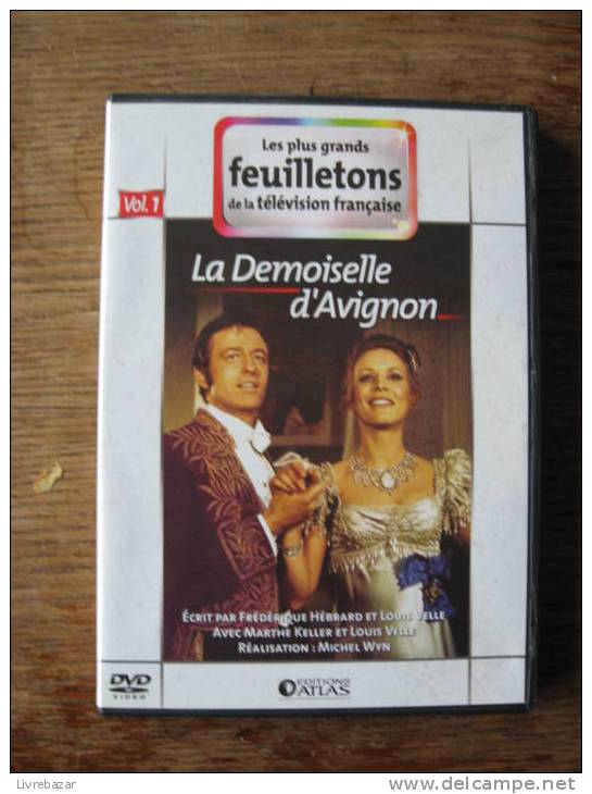 LA DEMOISELLE D´AVIGNON VOLUME 1 Les Plus Grands Feuilletons De La Tv  Frédérique Hébrard Louis Velle ATLAS - TV-Serien