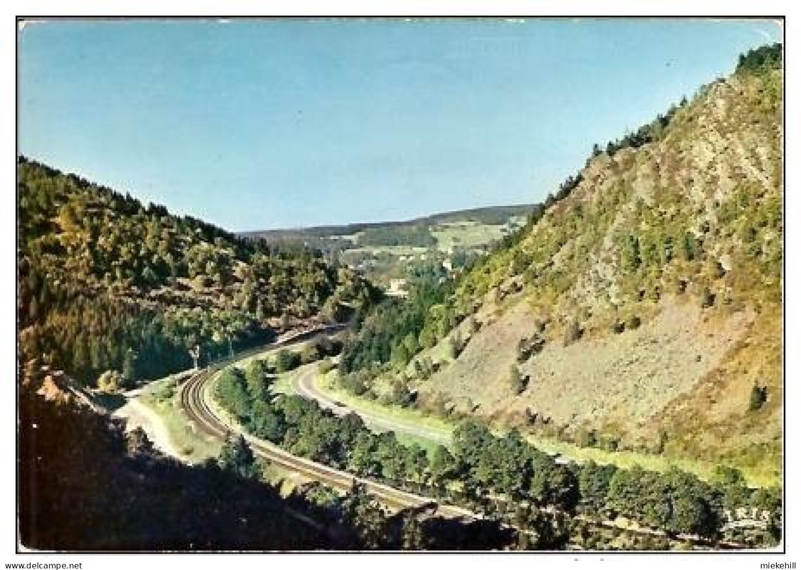 VIELSALM-FOSSE ROULETTE-LIGNE DU CHEMIN DE FER - Vielsalm