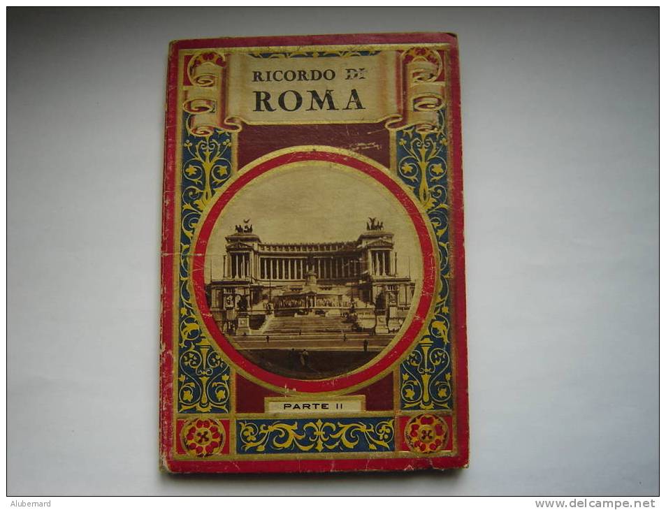 Ricordo Di Roma No II (31 Photos Pas C.p.) - Livres & Catalogues
