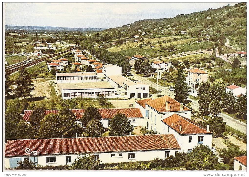 Cpsm Vue Aérienne De Port Ste Marie, Quarier St St Clair, Ed Combier - Autres & Non Classés