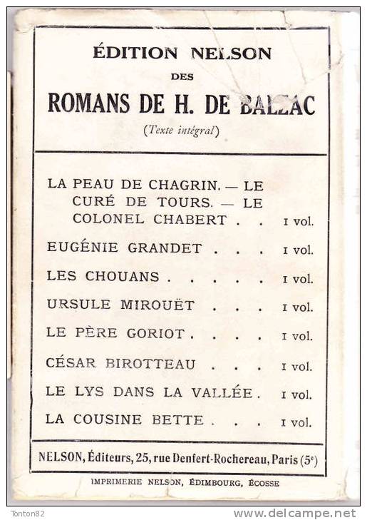 Collection Nelson N° 85 - Vingt Ans Après - Tome II - Alexandre Dumas - ( 1930 ) . - 1901-1940