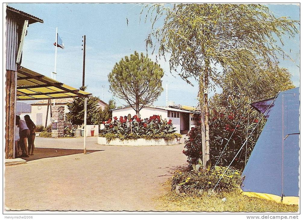 Cpsm  Port Grimaud Le Camping Welcome Vers Toulon, Ed Sofer - Port Grimaud