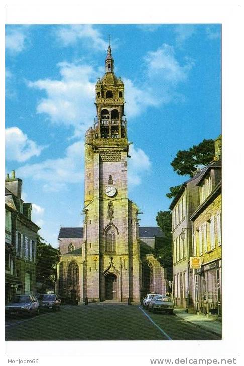 CPM De LLanderneau   Eglise 1860 - Landerneau