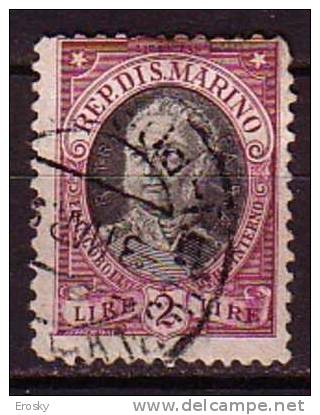 Y8203 - SAN MARINO Ss N°128 - SAINT-MARIN Yv N°127 - Oblitérés