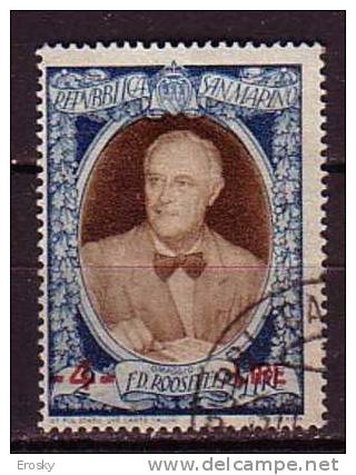 Y8286 - SAN MARINO Ss N°308 - SAINT-MARIN Yv N°286 - Used Stamps