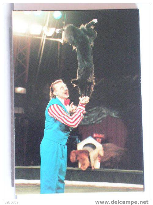 CIRQUE DE MOSCOU / OLEG POPOV - JURIY SOSIN - 1992 - 200 EX. - ETAT NEUF - Cirque