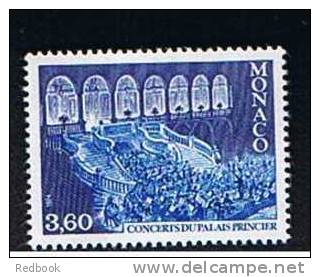 1984 MNH Stamp Anniversary Of Palace Concerts Monaco France Interest - Ref 347 - Sonstige & Ohne Zuordnung