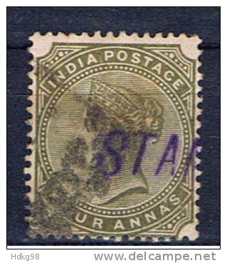 IND+ Indien 1882 Mi 37 Victoria - 1882-1901 Keizerrijk