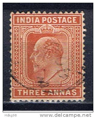 IND+ Indien 1902 Mi 60 Königsporträt - 1902-11  Edward VII