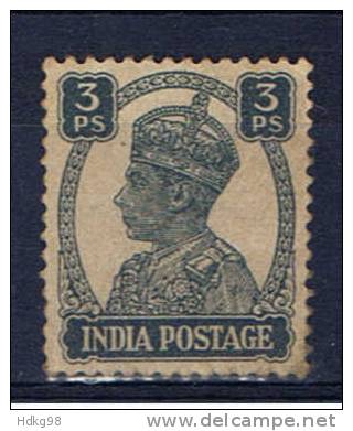 IND+ Indien 1941 Mi 165 M Königsporträt - 1936-47 Roi Georges VI