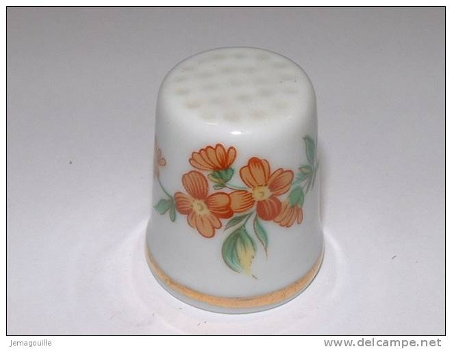 Dé à Coudre - Porcelanas JS3 PORTUGAL Fleurs - A17 ** - Dés à Coudre