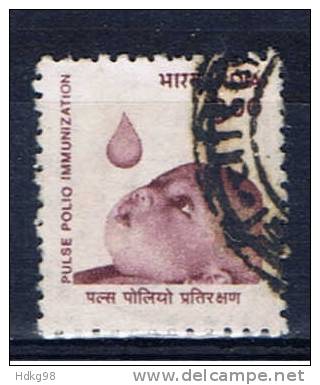 IND+ Indien 1998 Mi 1647 Polio-Schluckimpfung - Used Stamps