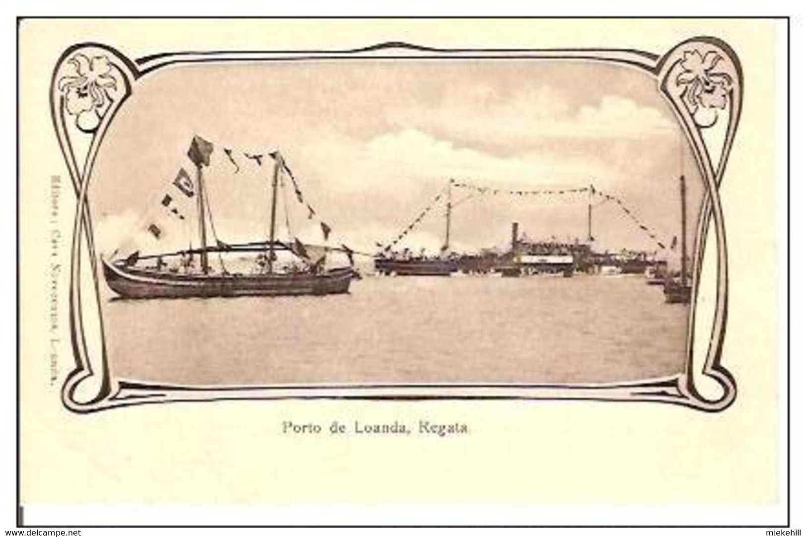 ANGOLA-LOANDA- PORTO-REGATA-marine-bateaux-régates - Angola