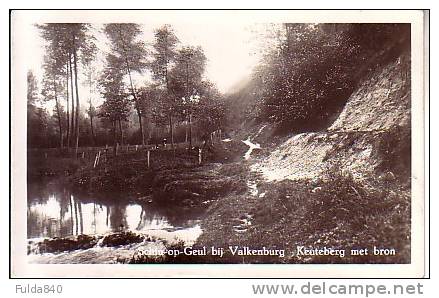 CPA.   SCHIA-OP-GEUL BIJ VALKENBURG.      Keuteberg Met Bron.    1950. - Valkenburg