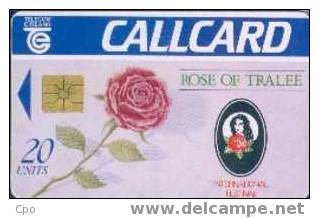 # IRELAND 1038 Rose  Of Tralee 20 Gem 07.92 -flowers,fleurs- Tres Bon Etat - Irlanda