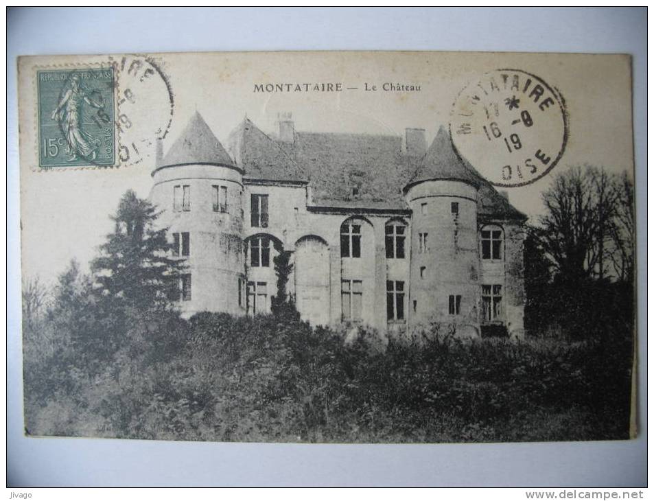 MONTATAIRE  (Oise) : Le CHÂTEAU - Montataire