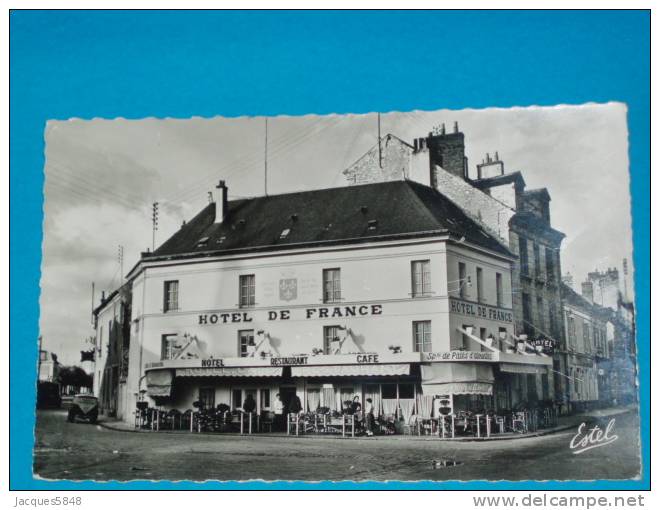 91) Angerville - N° 18090 - L'hotel De France De Mr P. Tarrene -année 1960 - EDIT  Estel - Angerville