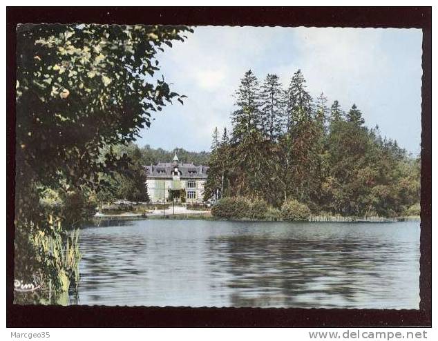 L'étang Des Forges De Paimpont & Le Chalet édit.combier N° 5  Belle Cpsm - Paimpont