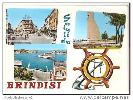 22215)cartolina Illustratoria  Località Di Brindisi - Brindisi