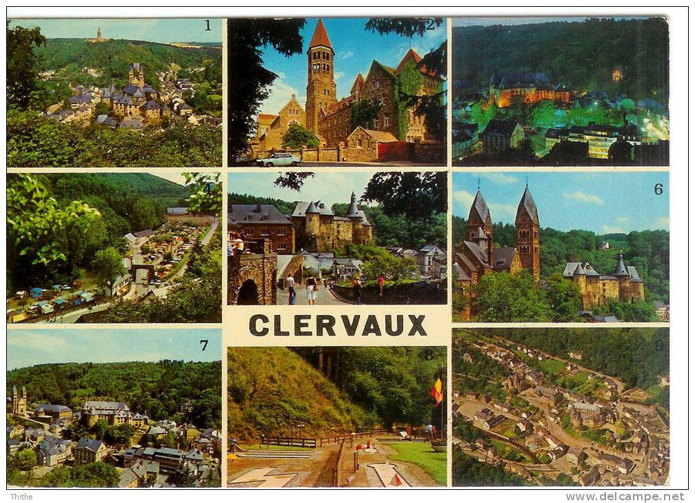 CLERVAUX - Carte 9 Vues - Clervaux