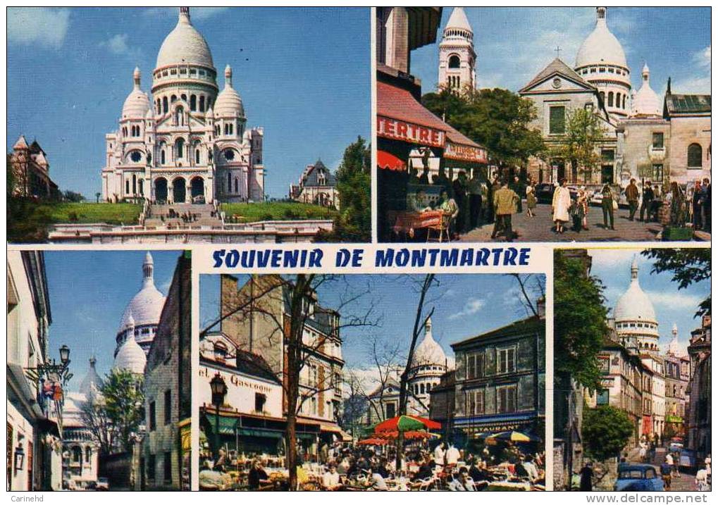 SOUVENIR MONTMARTRE - Multi-vues, Vues Panoramiques