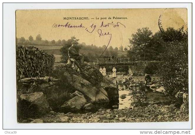 004878   -  Montsauche  -  Le Pont De Palmaroux - Montsauche Les Settons
