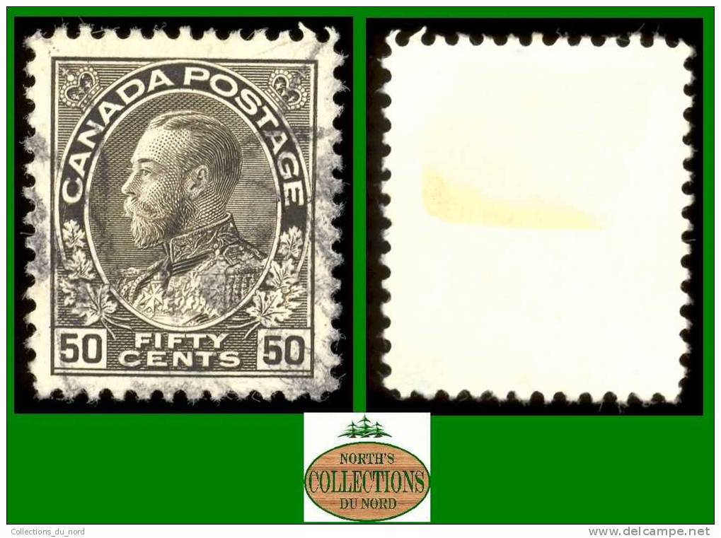 Canada (Unitrade & Scott # 120 - King George V Admiral Issue / Émission Admiral George V, (o) VF - Gebraucht