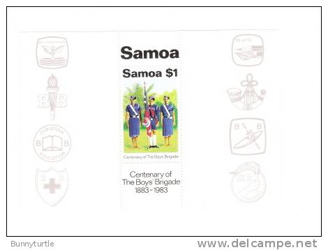 Samoa 1983 Boys Brigade Centenary Flag MNH - Samoa