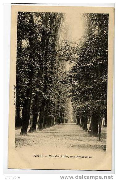 Cpa ARRAS Une Des Allees Aux Promenades BF - Arras