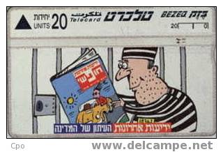 # ISRAEL 115 Yediot - Prisoner No5 20 Landis&gyr 07.96 Tres Bon Etat - Israël