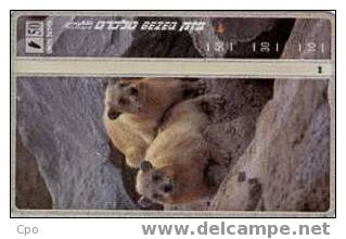 # ISRAEL 174 Mammals Procaria Syriaca 50 Landis&gyr -animal- 02.98 Tres Bon Etat - Israel