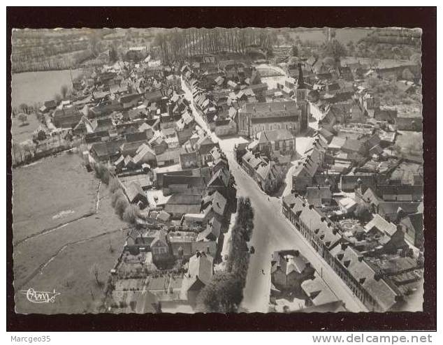 Moulins Lamarche Vue Aérienne De L'entrée Du Pays édit.combier N° 671 Belle Cpsm - Moulins La Marche