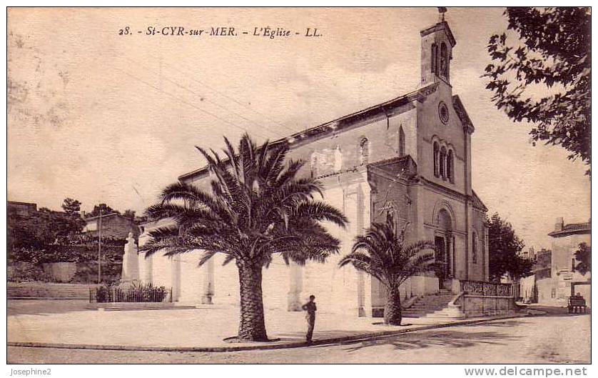 St Cyr Sur Mer - L´église - - Saint-Cyr-sur-Mer