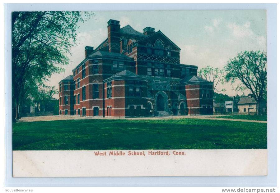 WEST MIDDLE SCHOOL, HARTFORD, CONN. - Hartford