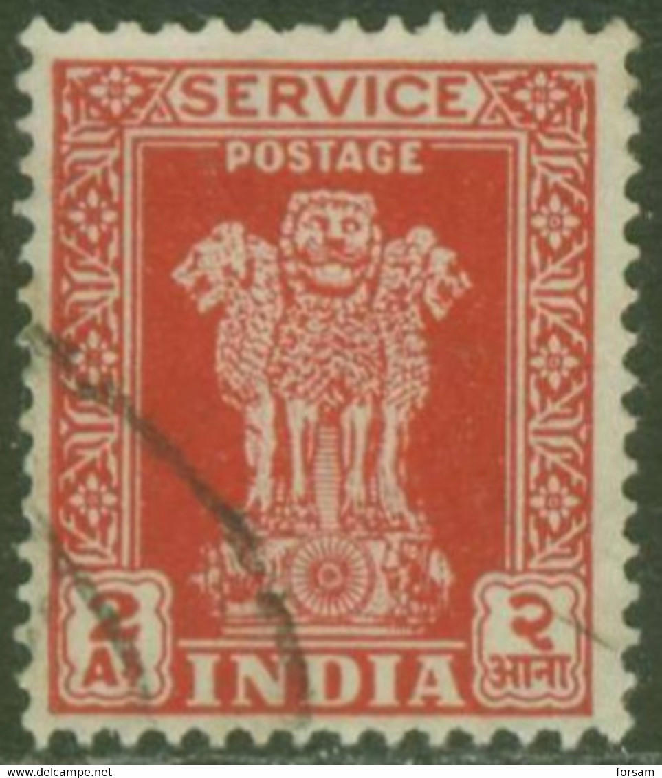 INDIA..1950/51..Michel # 121...used...Dienstmarken. - Gebruikt