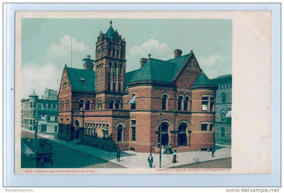 8622. FEDERAL BUILDING, SPRINGFIELD, MASS. - Springfield