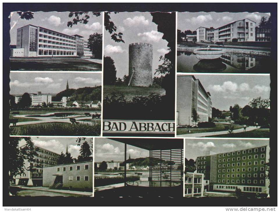 AK MEHRBILD 8 Bilder BAD ABBACH  05.04.1967 - 15  84 REGENSBURG 2 Nach 732 Eislingen - Bad Abbach