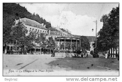 SPA      LE KIOSQUE ET LA PLACE ROYALE - Spa