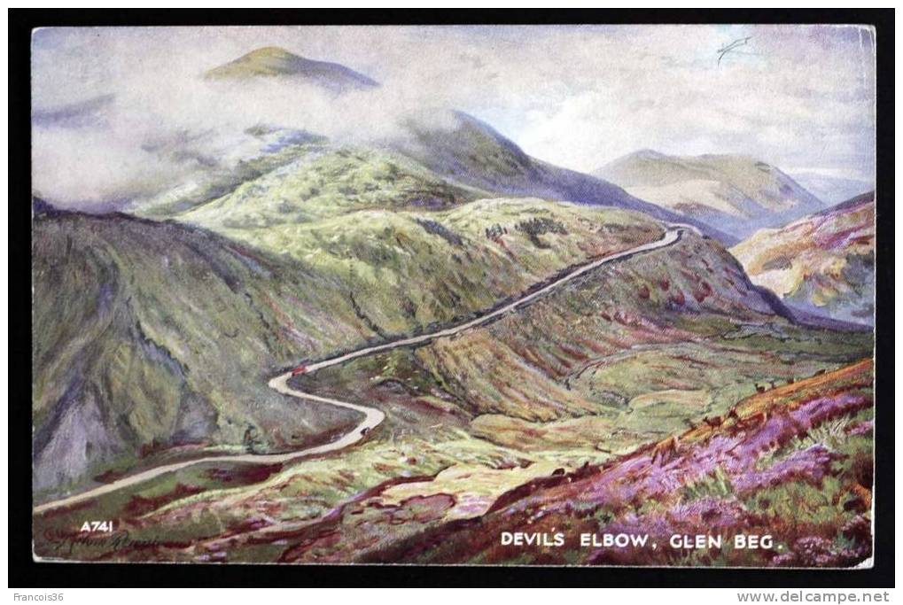 Devil's Elbow - Glen Beg - Illustration A741 - Not Written - Kinross-shire