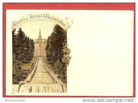 ALLEMAGNE   GRUSS AUS KASSEL WILHELMSHOHE - Kassel