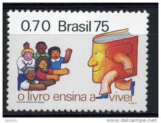 1975 BRAZIL  Day Of The Book Yvert Cat N° 1168 Absolutely Perfect MNH ** - Other & Unclassified