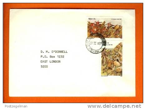 RSA 1971 Unoff. FDC With Address Amajuba War 581-582 - Covers & Documents