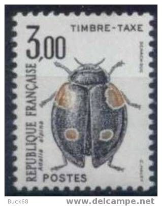 FRANCE Taxe 111 ** MNH Adalia Alpina Coccinelle Insecte Bête à Bon Dieu - 1960-... Ungebraucht