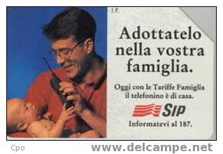 # ITALY 365 Adottatelo Nella Vostra Famiglia - Telecom Italia (31.12.95) 5000   Tres Bon Etat - Öff. Werbe-TK