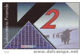 # ITALY 618 Laboratorio Piramide K2 (30.06.99) 10000   Tres Bon Etat - Publiques Publicitaires