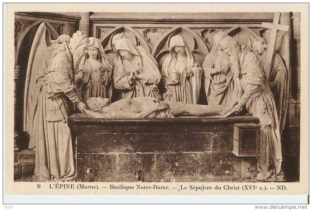 CpF1075 - L'EPINE - Le Sépulcre Du Christ - (51 - Marne) - L'Epine