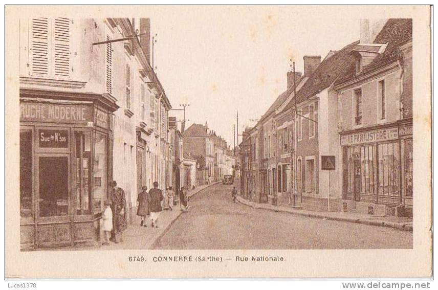 72 / CONNERRE / RUE NATIONALE - Connerre